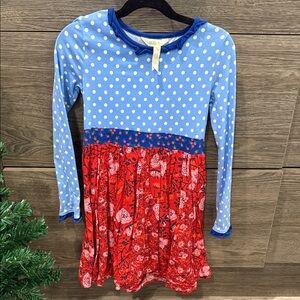 Matilda Jane Blue Polka Dot Dress